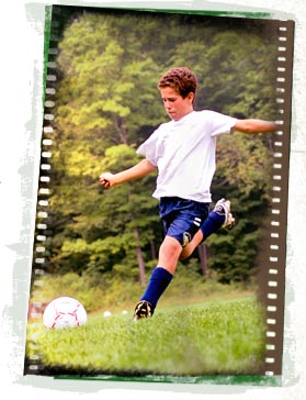 Camper Playing Sports
