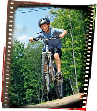 Mountain Biking at Camp